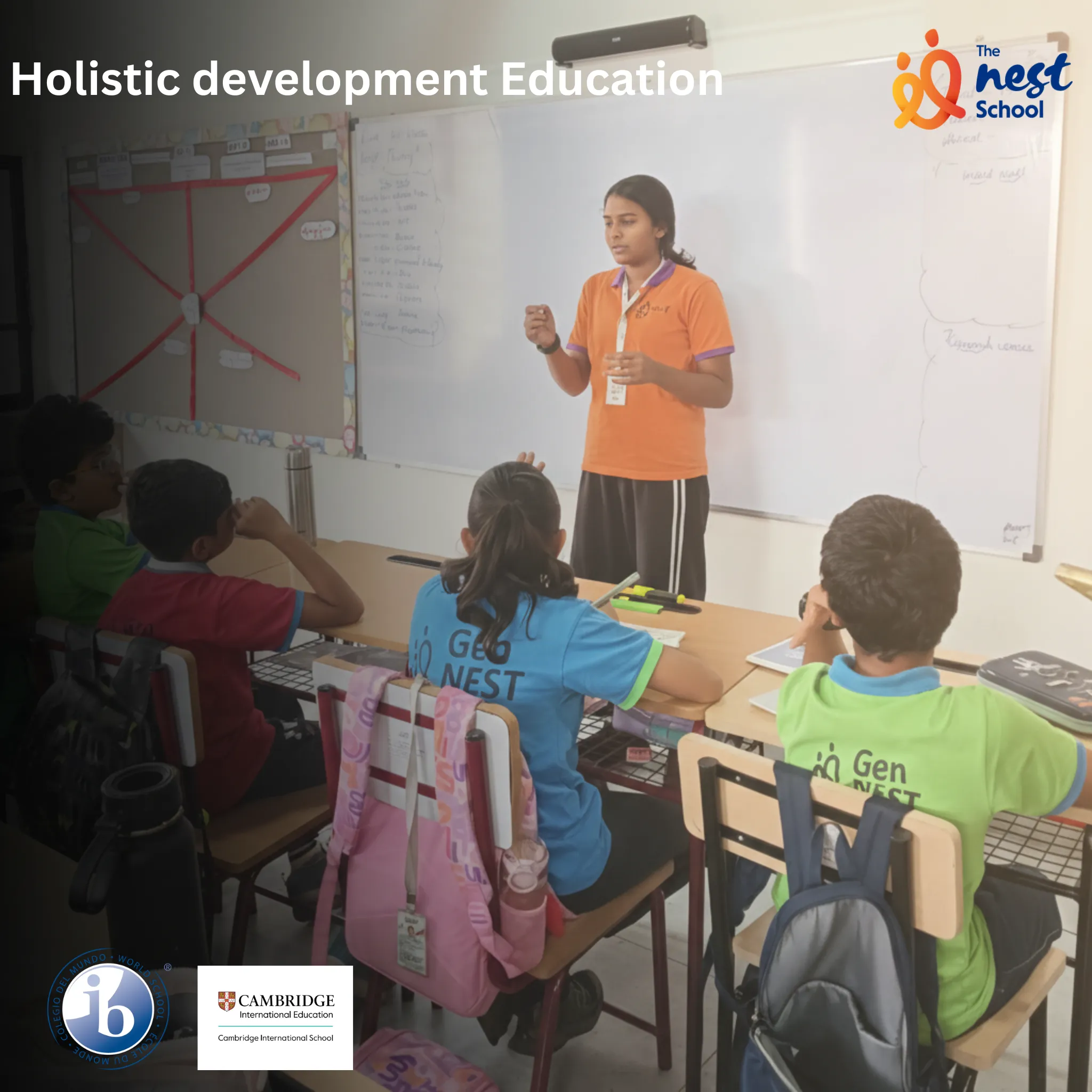 The Nest School Chennai - MSGI international school campus children learning