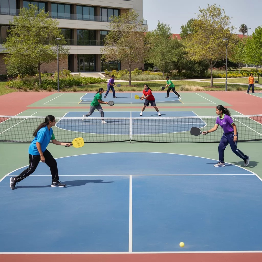 Badminton school sport The Nest School Chennai MSGI